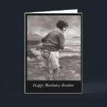 Cartão Happy Birthday Brother<br><div class="desc">Happy Birthday Brother</div>