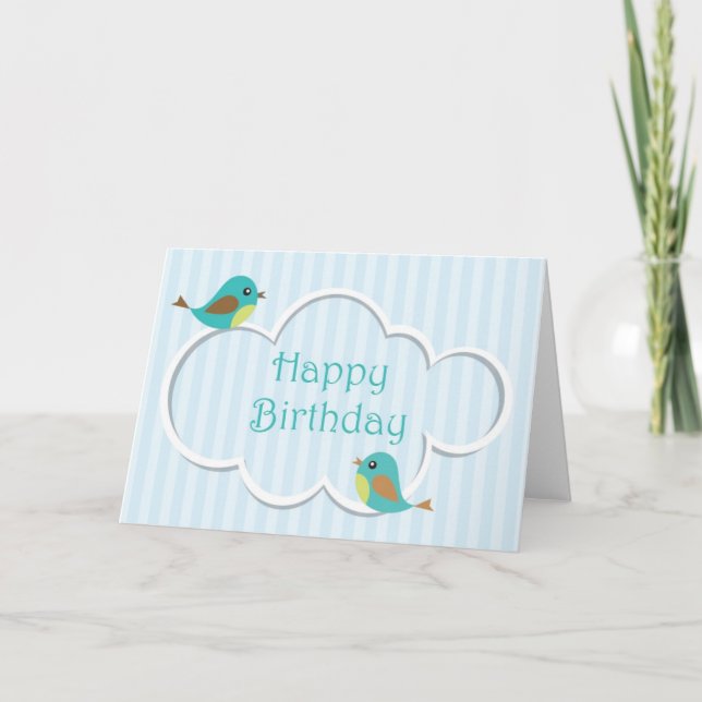 Cartão Happy Birthday Card (Frente)