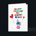 Cartão Happy Birthday Card<br><div class="desc">Happy Birthday Love Card For Him</div>