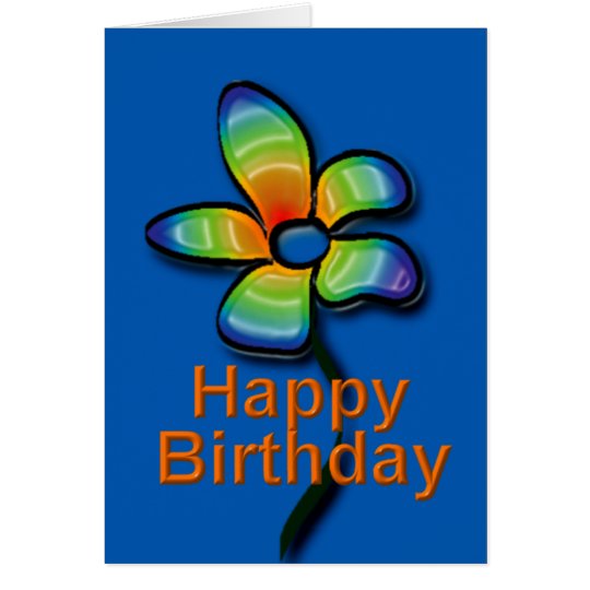 Cartão Happy Birthday card