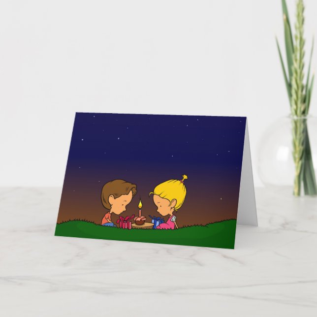 Cartão Happy Birthday Card (Frente)