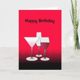 Cartão Happy Birthday Card