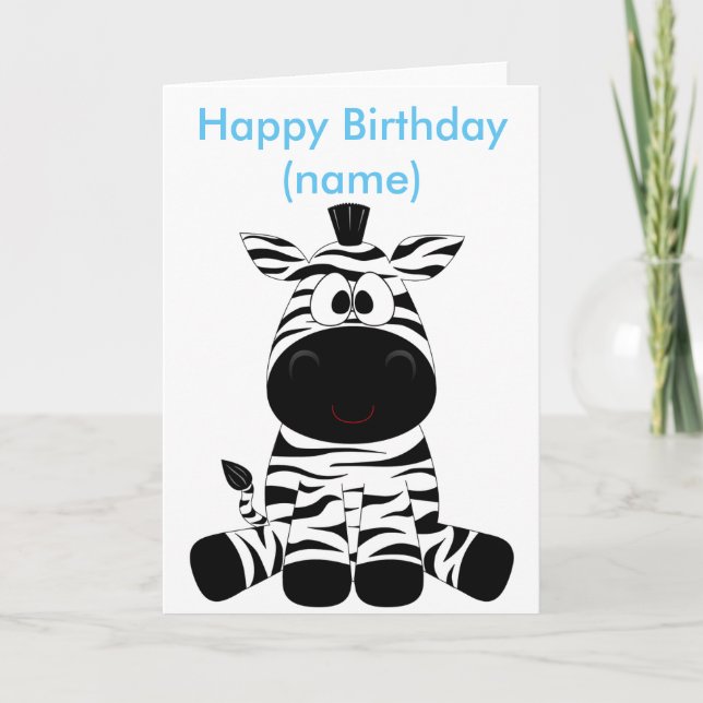 Cartão Happy Birthday Card (Frente)