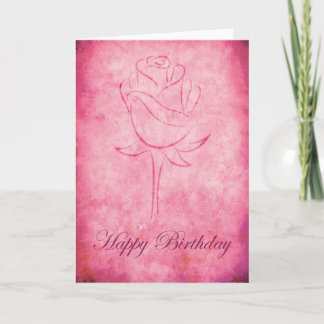 Cartão Happy Birthday Card