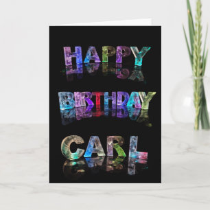 Cartão Happy Birthday Carl Card