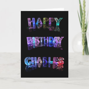 Cartão Happy Birthday Charles Card