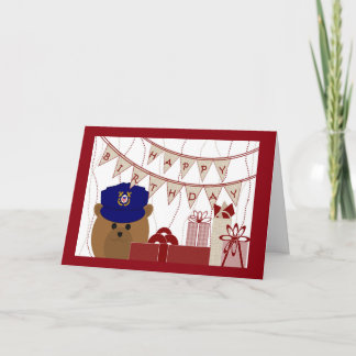 Cartão Happy Birthday, Coast Guard Hero!