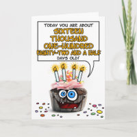 Happy Birthday Cupcake - 44 years old