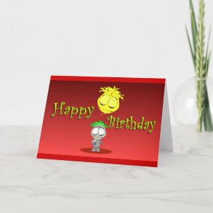 Cartão Happy Birthday featuring Lil Ralphie