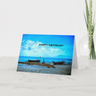 Cartão Happy Birthday Fine Art Card