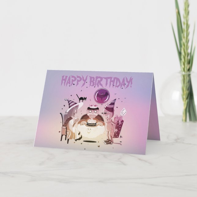 Cartão Happy Birthday Frankie card (Frente)