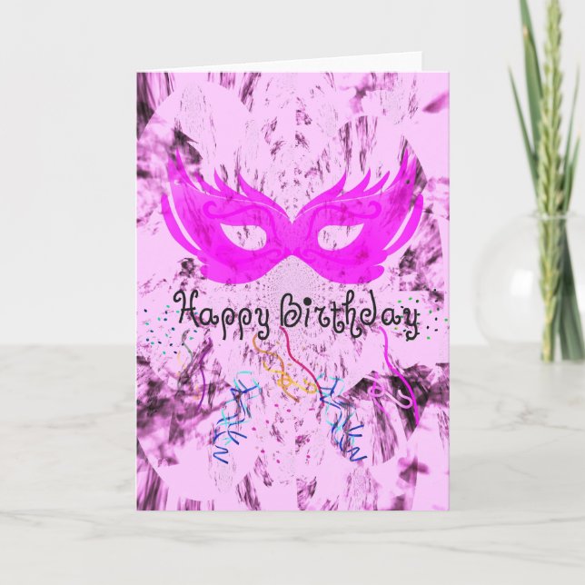 Cartão Happy Birthday Fun (Frente)