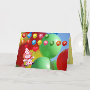 CARTÃO HAPPY BIRTHDAY GREETING CARD