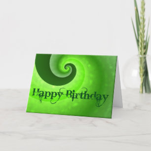 Cartão 'Happy Birthday' Greeting Card