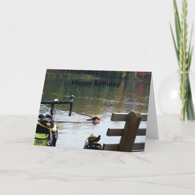 Cartão Happy Birthday greeting card (Frente)