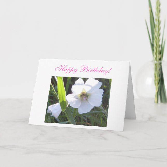 Cartão Happy Birthday!-Greeting Card-Personalized (Frente)