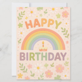 Cartão Happy Birthday Greeting Cards 