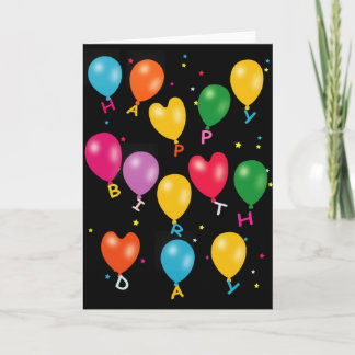Cartão Happy Birthday Greetings Card