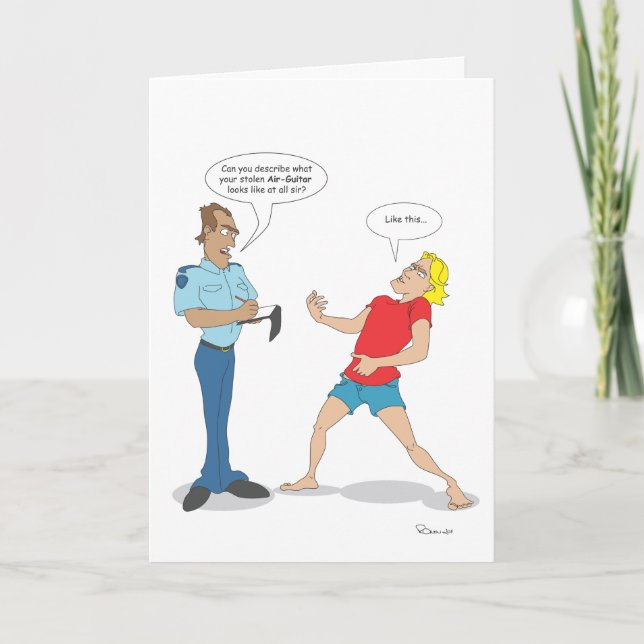 Cartão Happy Birthday Music Maestro (Frente)