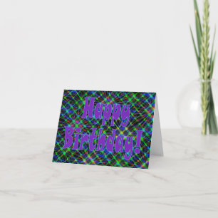 Cartão Happy Birthday! Say It With Flair!