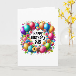 Cartão Happy Birthday SIS