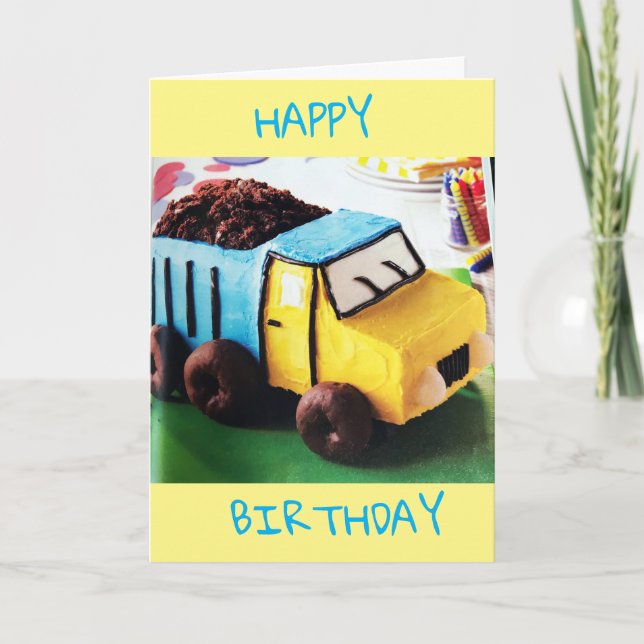 CARTÃO HAPPY BIRTHDAY **SPECIAL LITTLE BOY** CARD (Frente)
