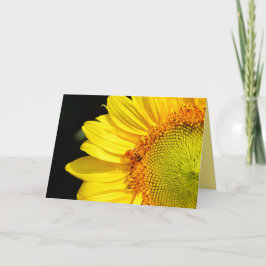Cartão Happy Birthday Sunflower With Honeybee