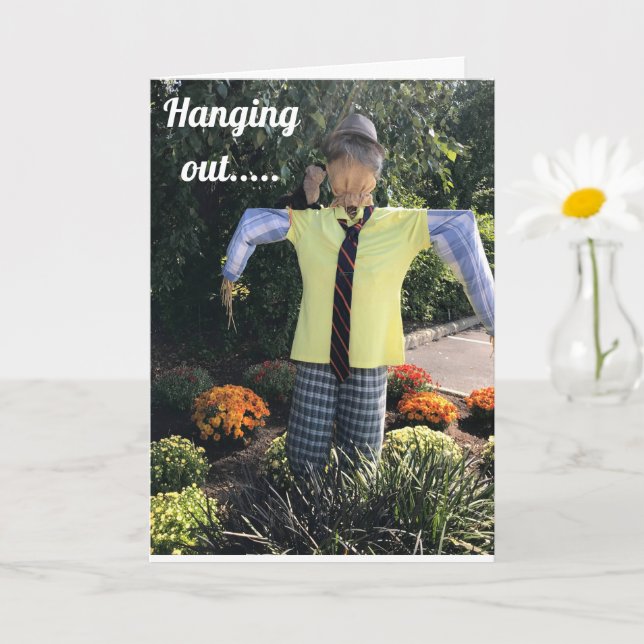 CARTÃO **HAPPY BIRTHDAY** TO A **STAND UP GUY** (Planta pequena)