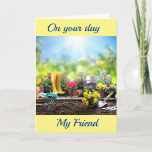 CARTÃO HAPPY BIRTHDAY TO MY **FRIEND** CARD