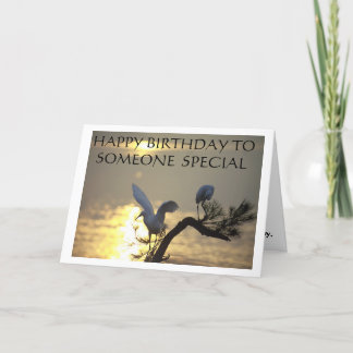 CARTÃO HAPPY BIRTHDAY TO SOMEONE SPECIAL