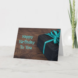 Cartão Happy Birthday To You Rustic Birthday Card