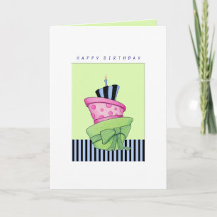 Cartão Happy Cake Birthday Card