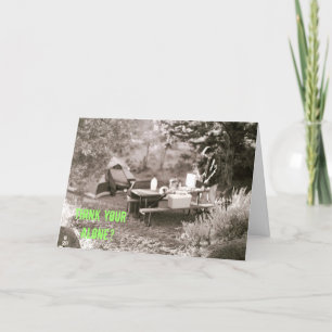 Cartão Happy Camper