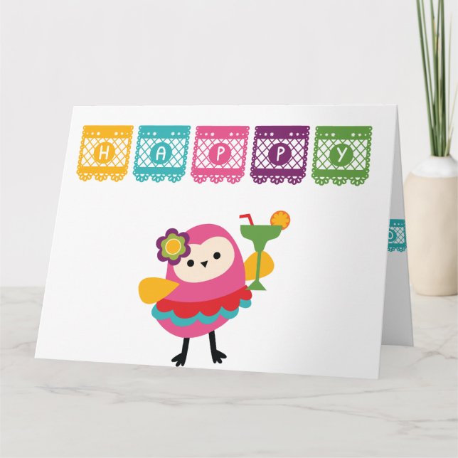 Cartão Happy Cinco De Mayo (Frente)