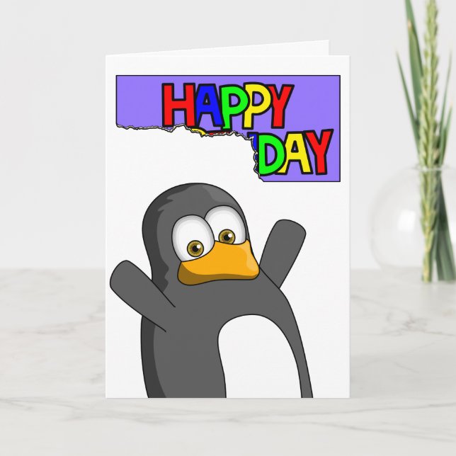 Cartão Happy Day card (Frente)