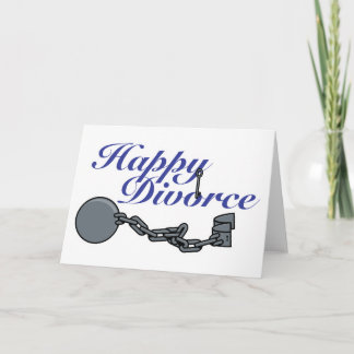 Cartão Happy Divorce