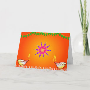 Cartão Happy Diwali - Card