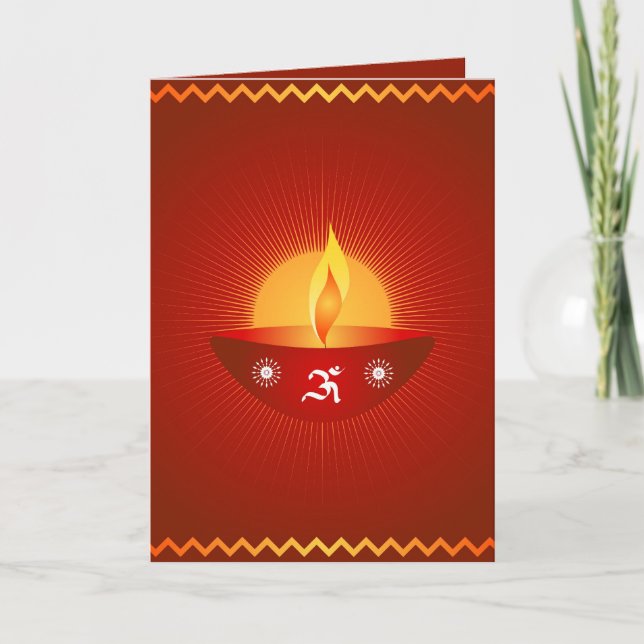 Cartão Happy Diwali - Card (Frente)