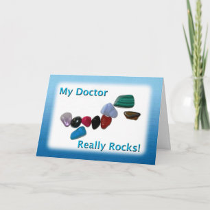 Cartão Happy Doctors' Day My Doc Rocks