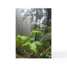 Happy Earth Day Rainforest Card