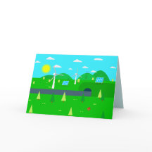 Happy Earth Day Sustainable Energy Custom Text