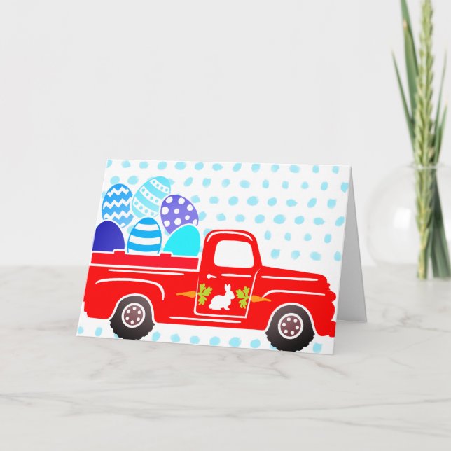 Cartão Happy  Easter (Frente)