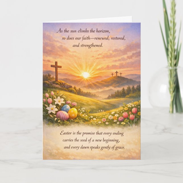 Cartão Happy Easter Greeting Card (Frente)