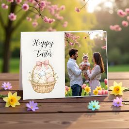 Cartão Happy Easter Photo Card