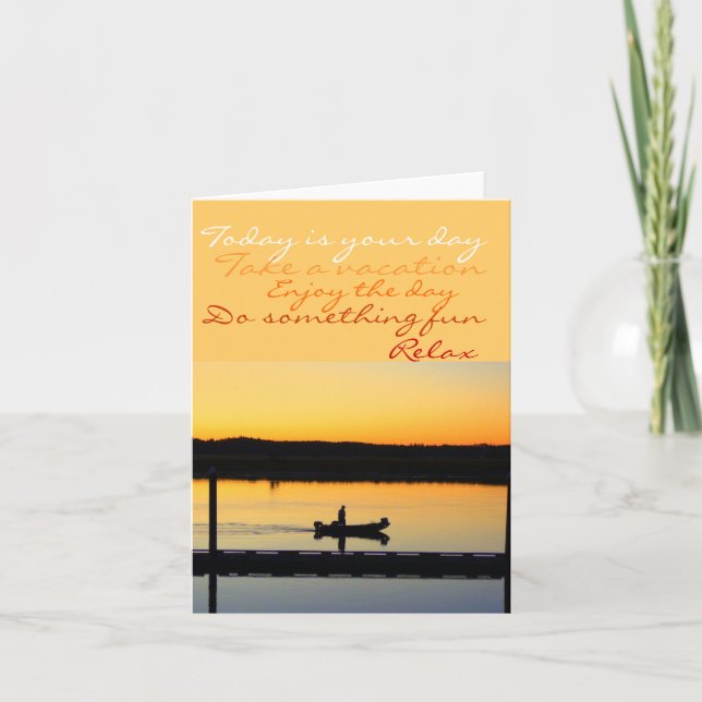 Cartão Happy Father's Day (Frente)