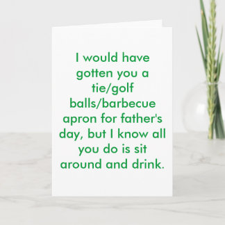 Cartão happy father's day!