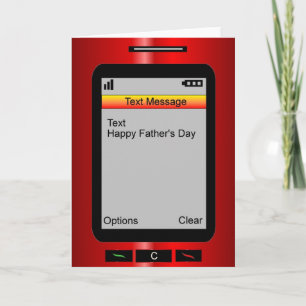 Cartão Happy Father's Day