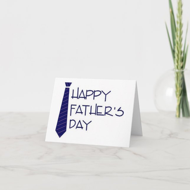 Cartão Happy Fathers Day card (Frente)