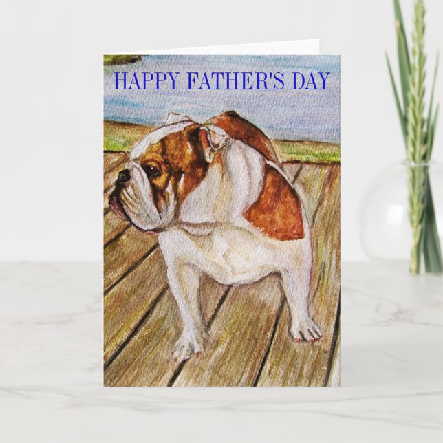 Cartão Happy Father's Day Card (Frente)
