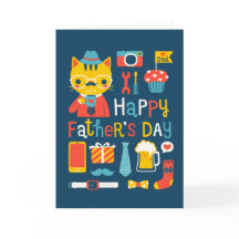 Happy Father's Day father Cat